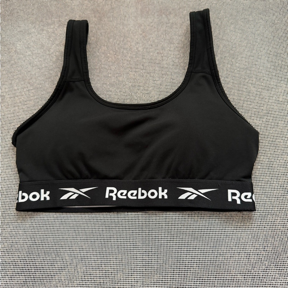 Reebok Black Athletic Bra